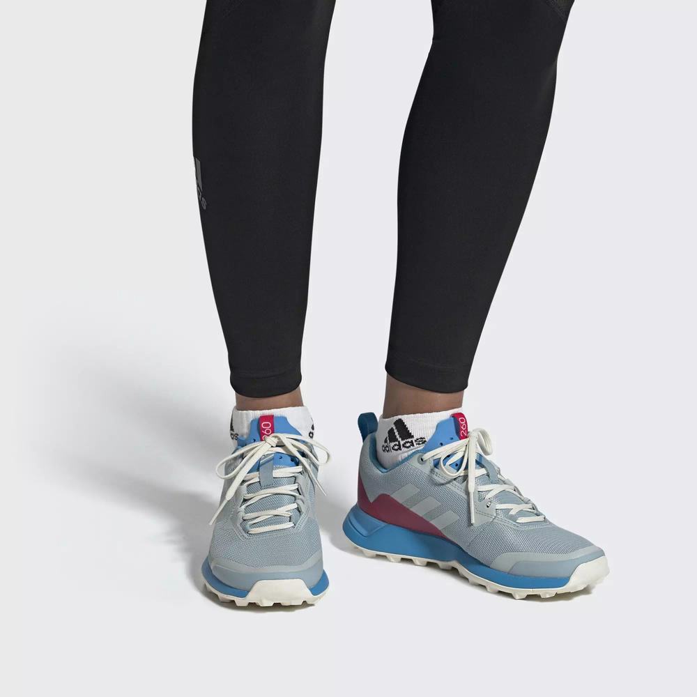 Adidas Terrex CMTK W Tenis De Seguridad Azules Para Mujer (MX-61509)